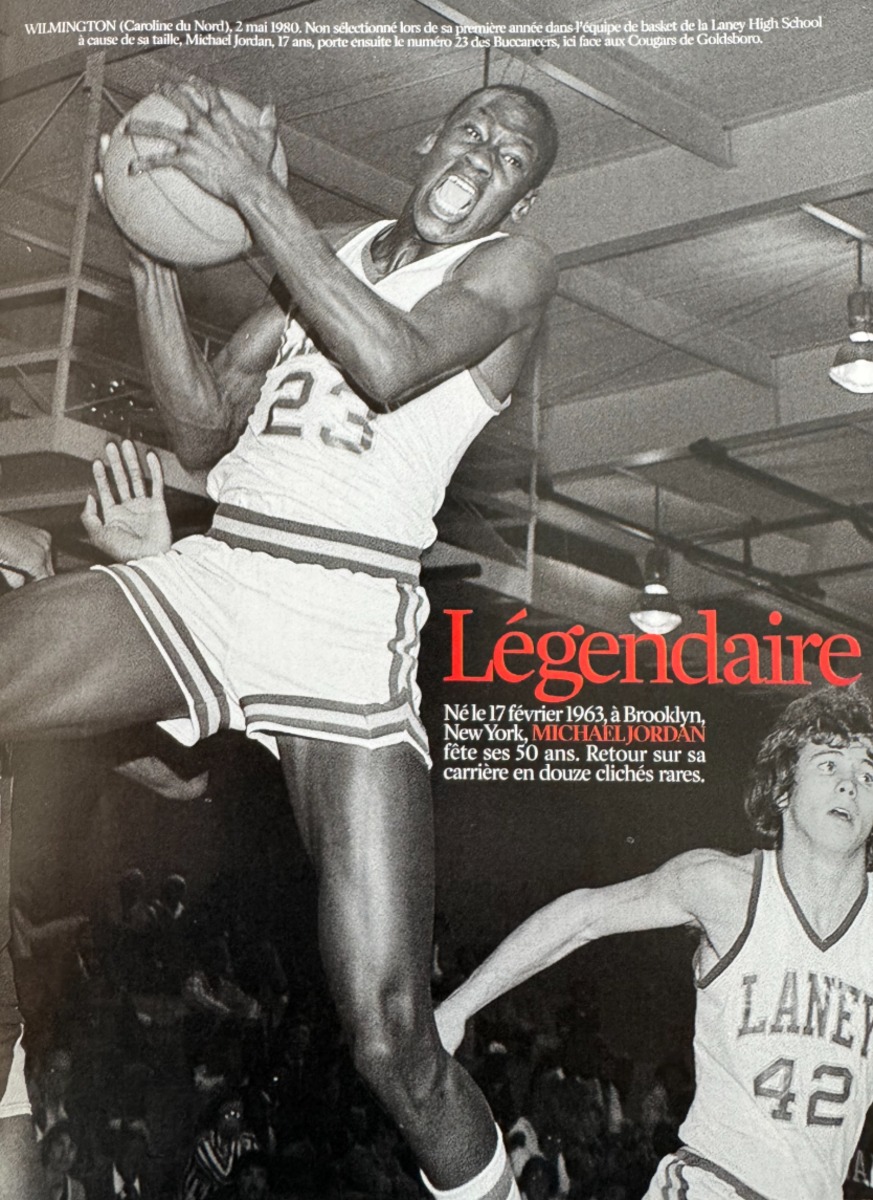 L'équipe magazine 13/02/2013 Michael Jordan 50 ans - Basket - Vue 3 - Journal L'Équipe