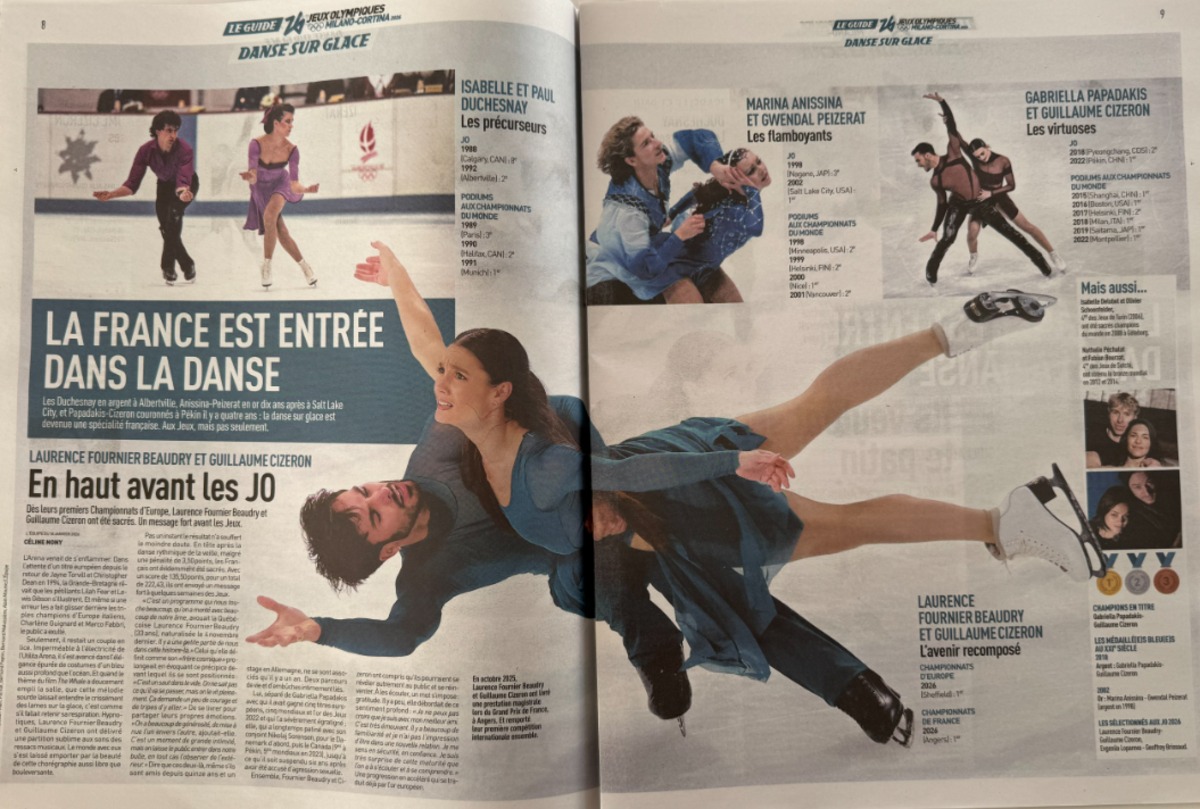 Journal l'équipe 02/02/2026 Guide Olympiques d'hiver - Milan Cortina - Jeux Olympiques - Vue 5 - Journal L'Équipe
