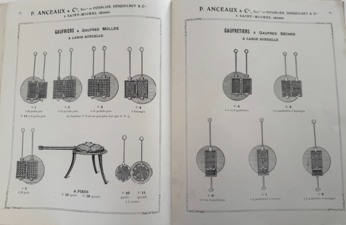 Catalogue Fonderie Hourlier, Anceaux, Desquilbet et Cie - Saint Mihiel - Aisne - année 1913 - Vue 4 - Divers