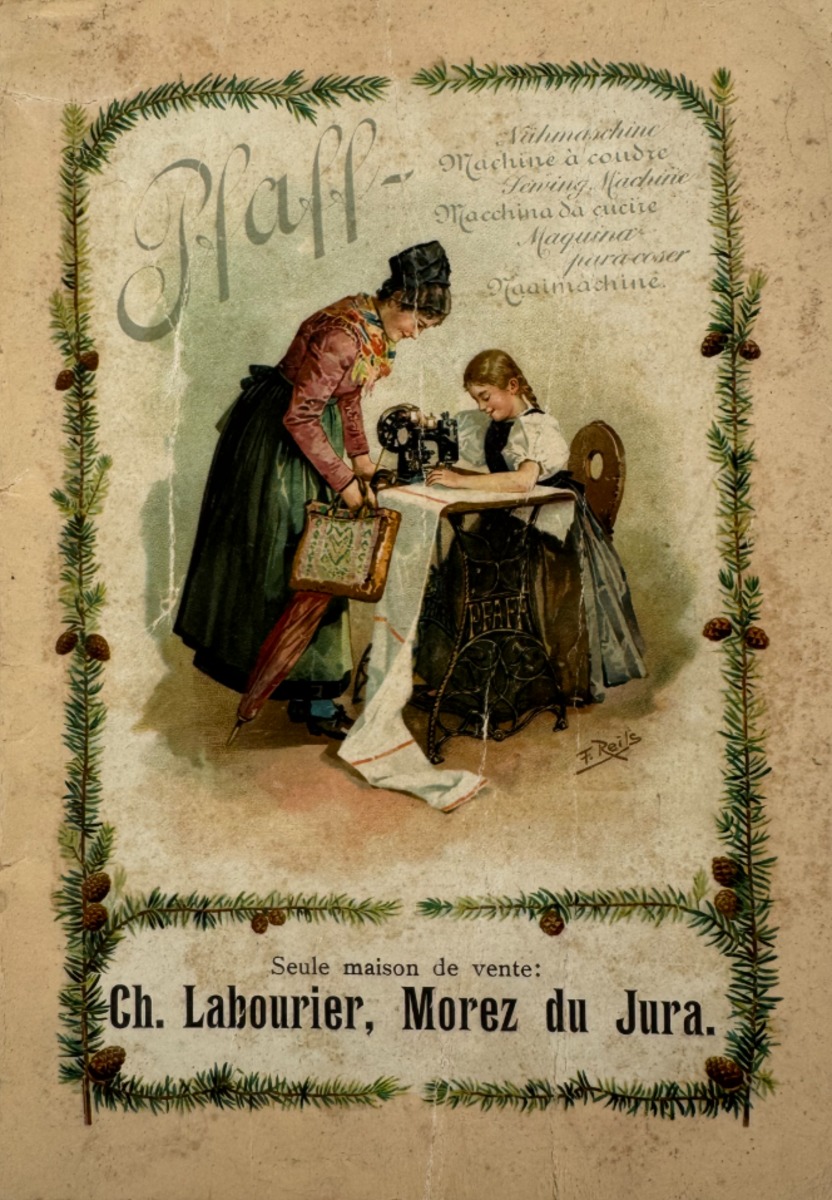 Catalogue machine a coudre Pfaff - Divers authentique - Revue Vintage