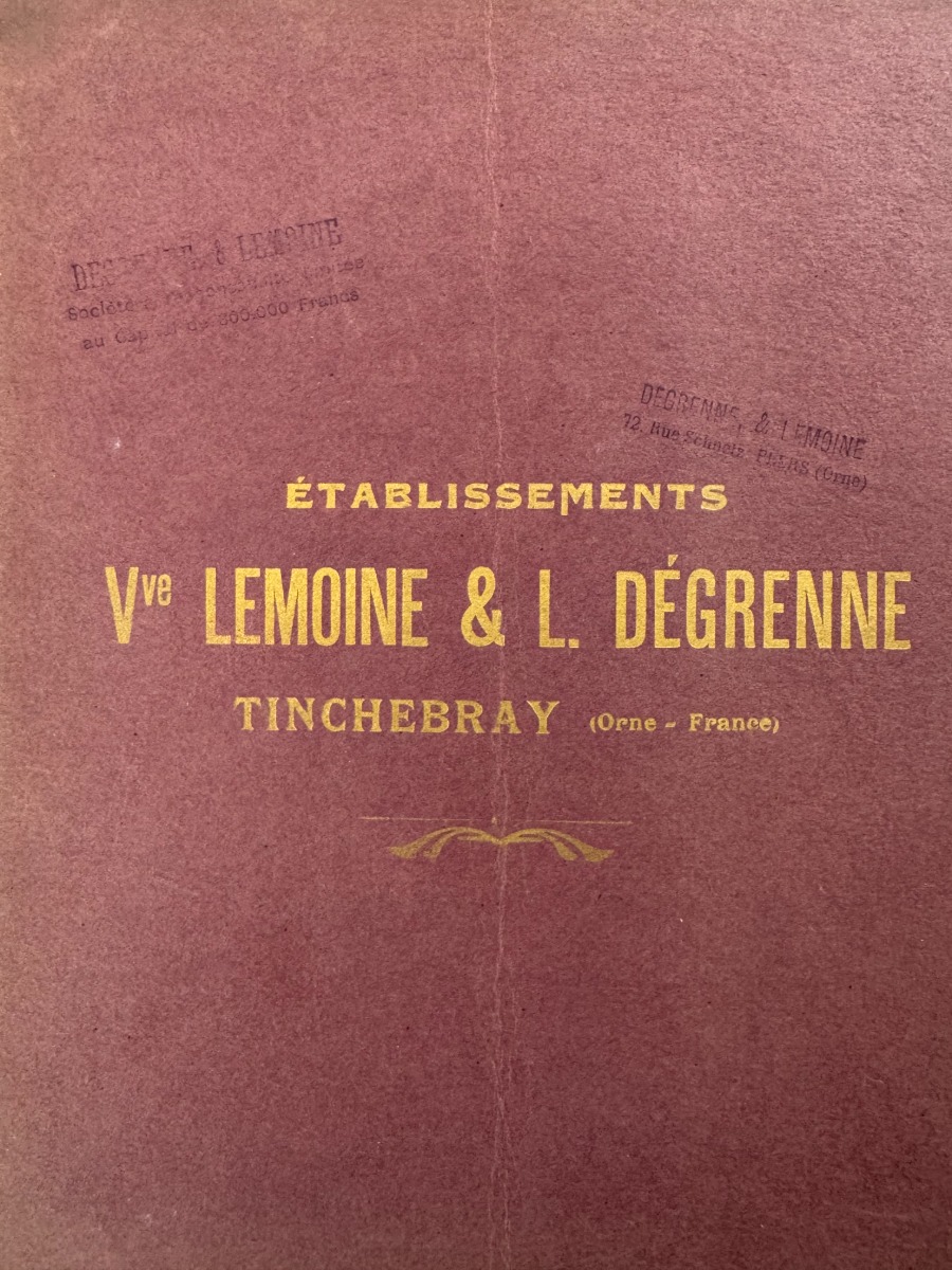 Catalogue Pièges a gibier, Quincaillerie, Serrurerie, Clé,Taillanderie - Lemoine et Dégrenne - Tinchebray Orne - Divers authentique - Revue Vintage