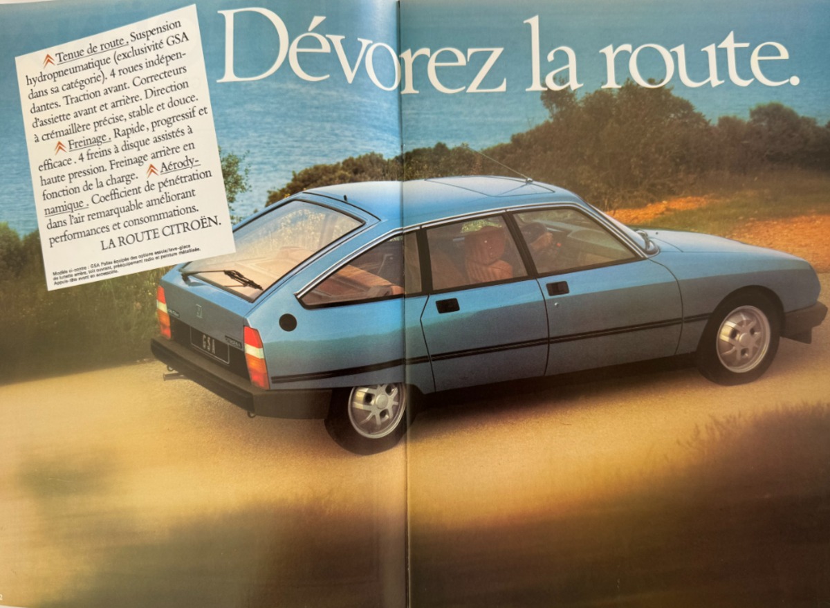 Catalogue Citroën GSA 1982 - Vue 3 - Auto