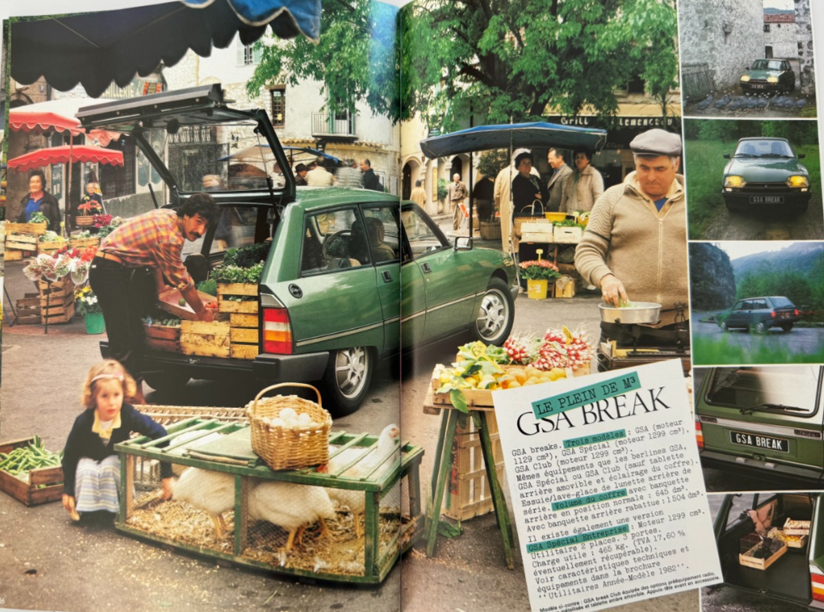 Catalogue Citroën GSA 1982 - Vue 4 - Auto