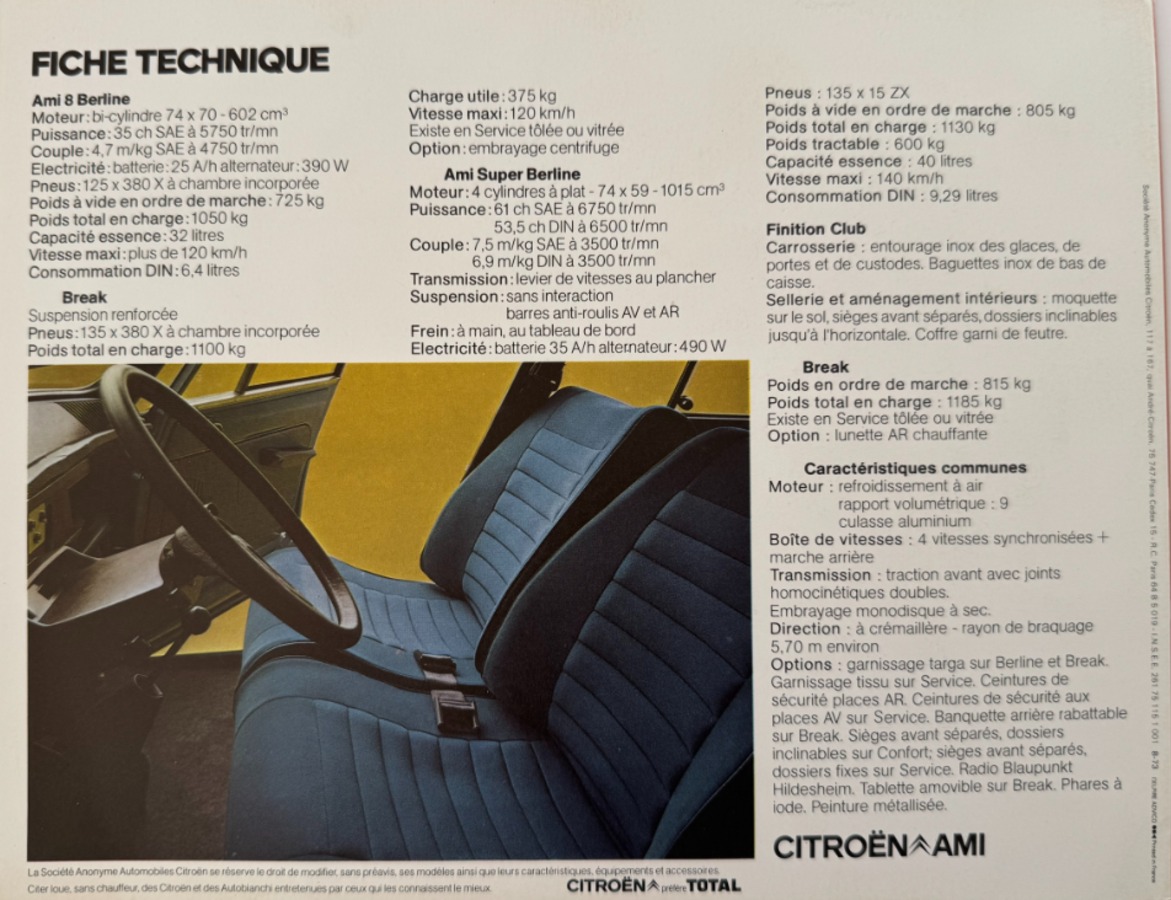 Catalogue Citroën AMI - Vue 3 - Auto