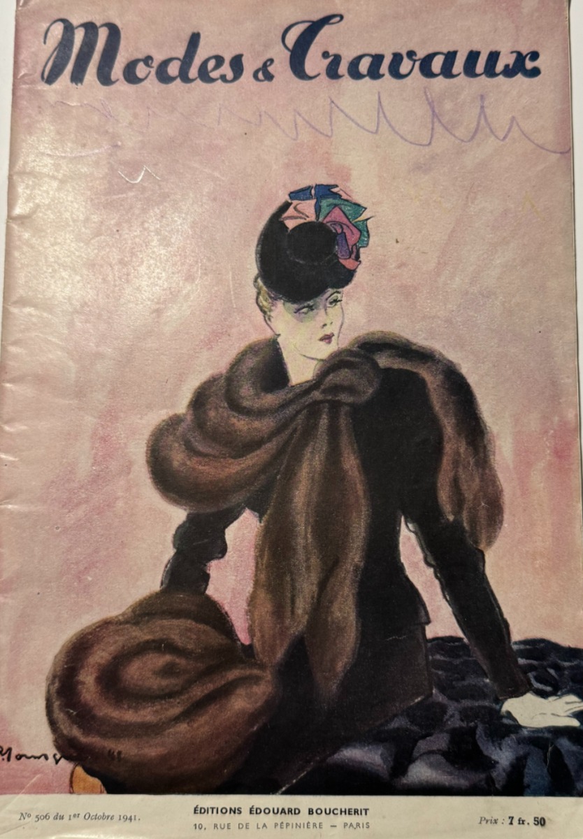 Catalogue modes et travaux - 1941 - Grands Magasins authentique - Revue Vintage