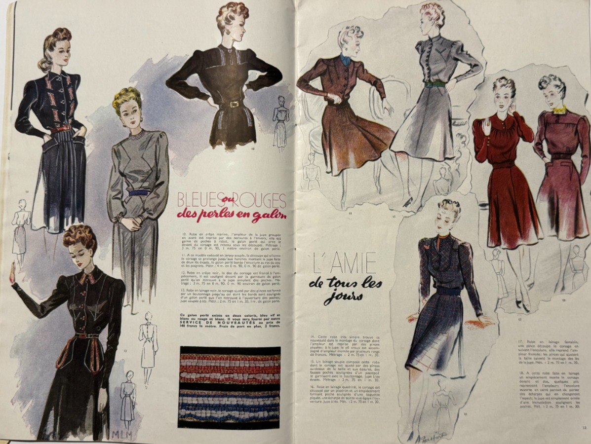 Catalogue modes et travaux - 1941 - Vue 2 - Grands Magasins