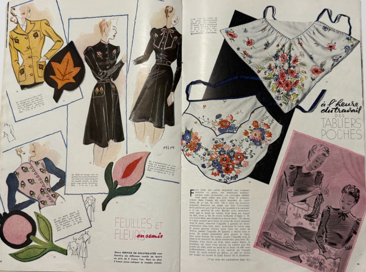 Catalogue modes et travaux - 1941 - Vue 4 - Grands Magasins