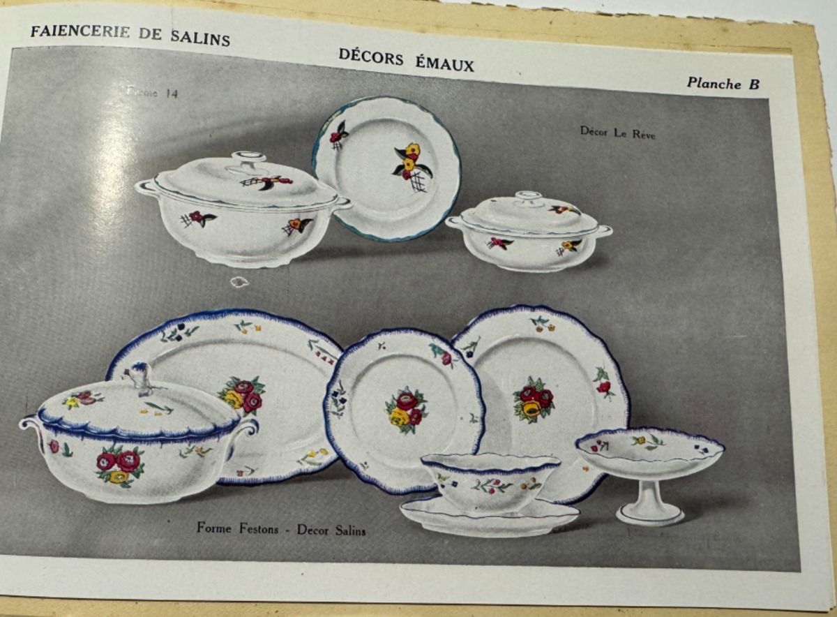 Catalogue faïencerie de Salins les bains - Jura - 1929 - Vue 3 - Divers