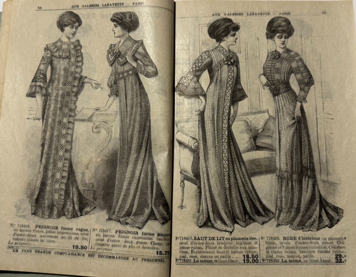 Catalogue aux Galeries Lafayette - mode - vêtements - 1910 - Vue 5 - Grands Magasins