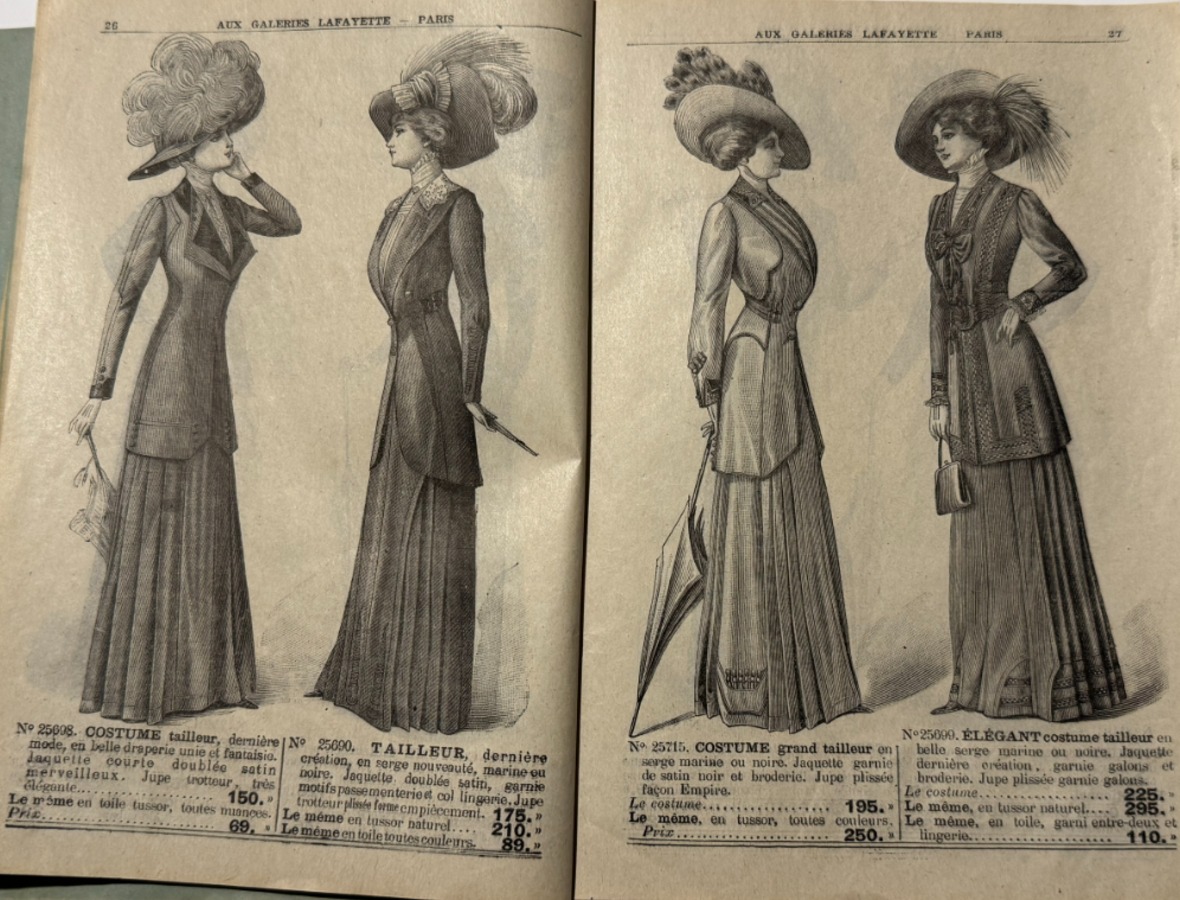 Catalogue aux Galeries Lafayette - mode - vêtements - 1910 - Vue 6 - Grands Magasins
