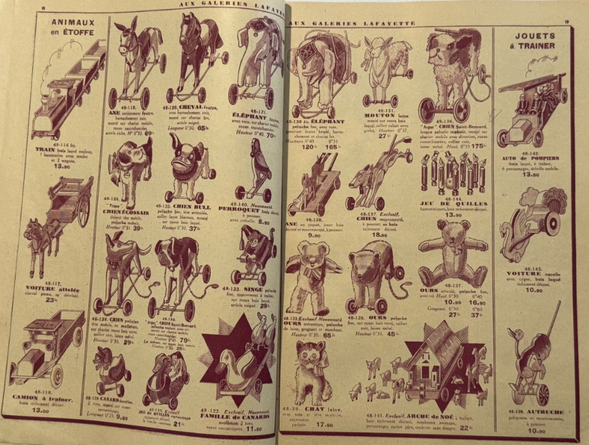 Catalogue jouets Galeries Lafayette - 1930 - Etrennes - Poupée - Vue 4 - Grands Magasins