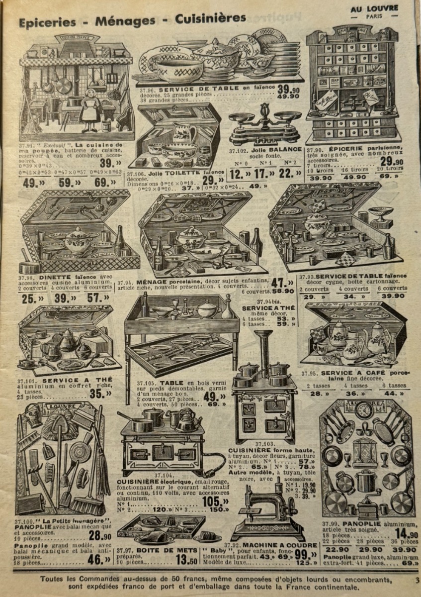 Catalogue les jouets du Louvre - 1931 ou 1932 - Vue 2 - Grands Magasins