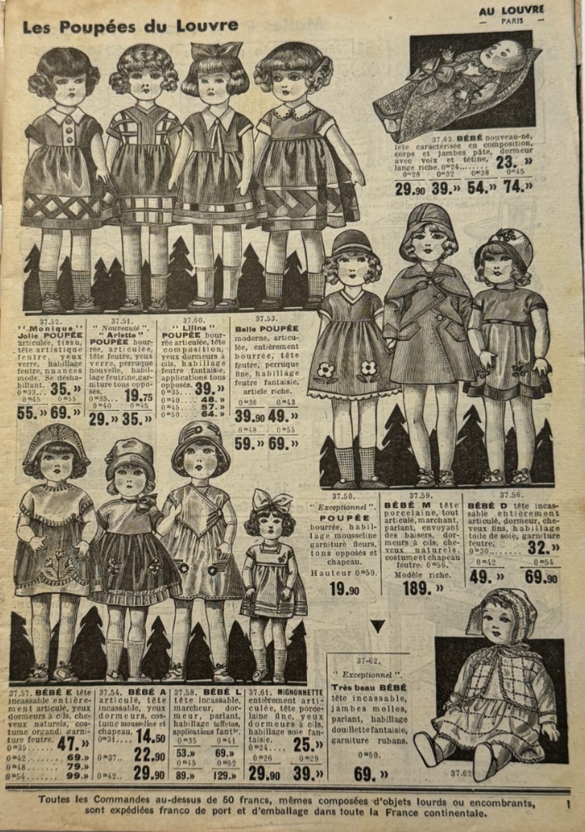 Catalogue les jouets du Louvre - 1931 ou 1932 - Vue 3 - Grands Magasins