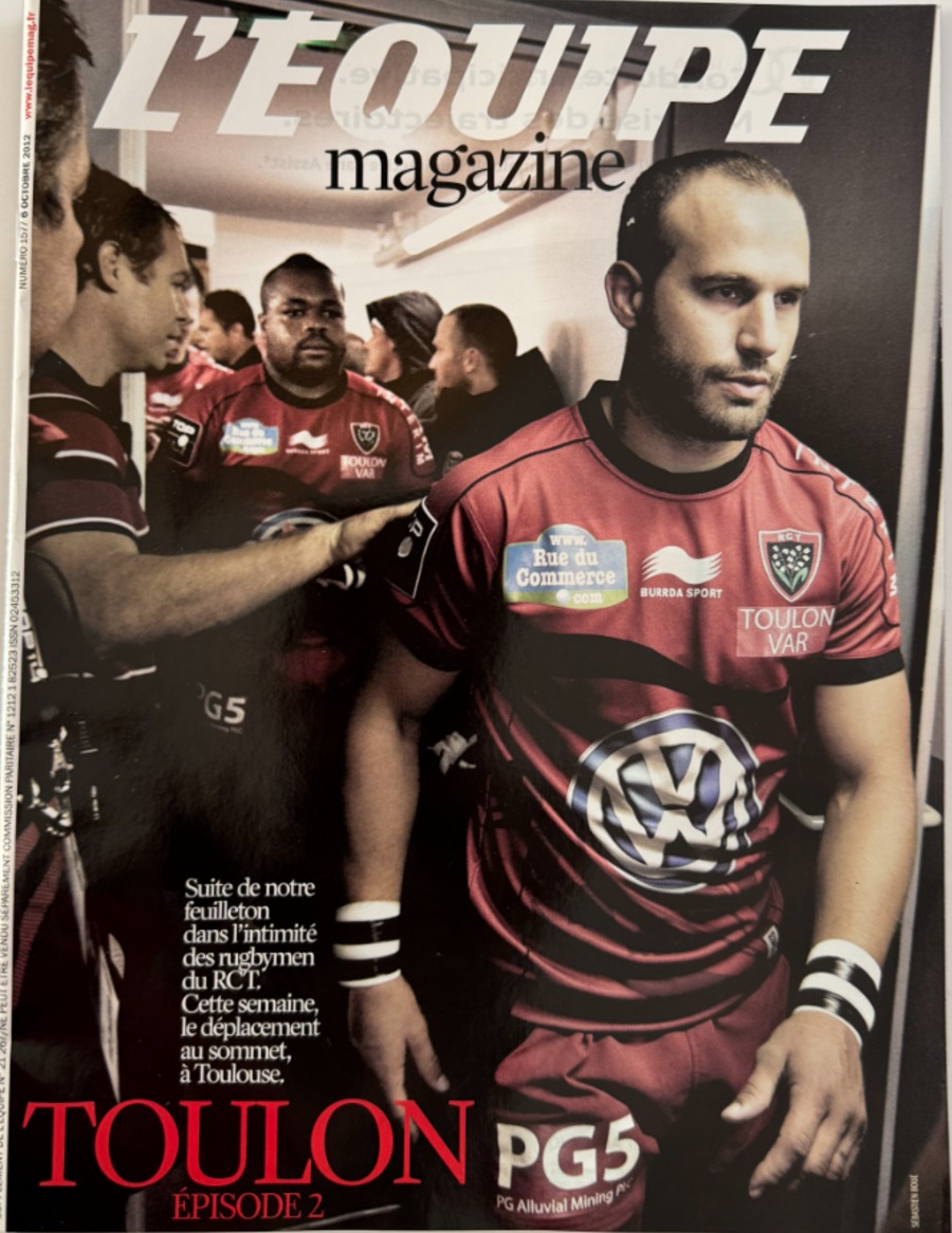 L'équipe magazine 06/10/2012 Toulon - Rugby - Journal L'Équipe authentique - Revue Vintage