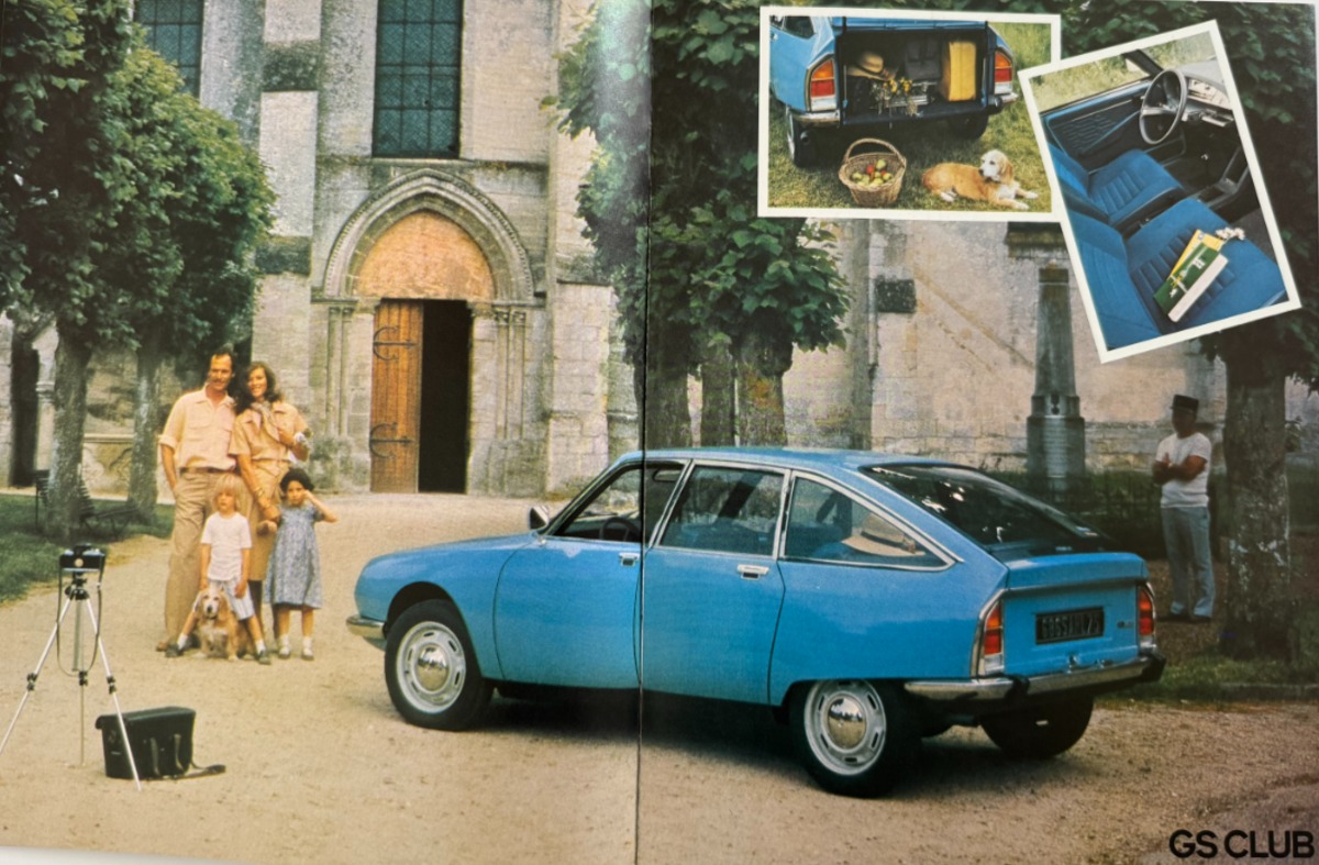 Catalogue Citroën GS - GS Spécial - Club - GSX2 - GS Pallas - Break - Vue 3 - Auto
