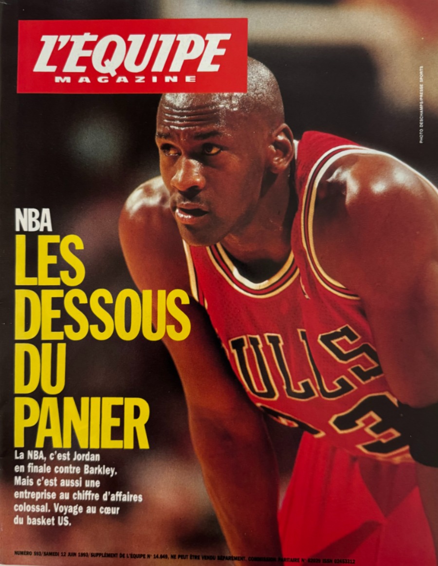 L'équipe magazine 12/06/1993 Michael Jordan - Basket NBA - Journal L'Équipe authentique - Revue Vintage