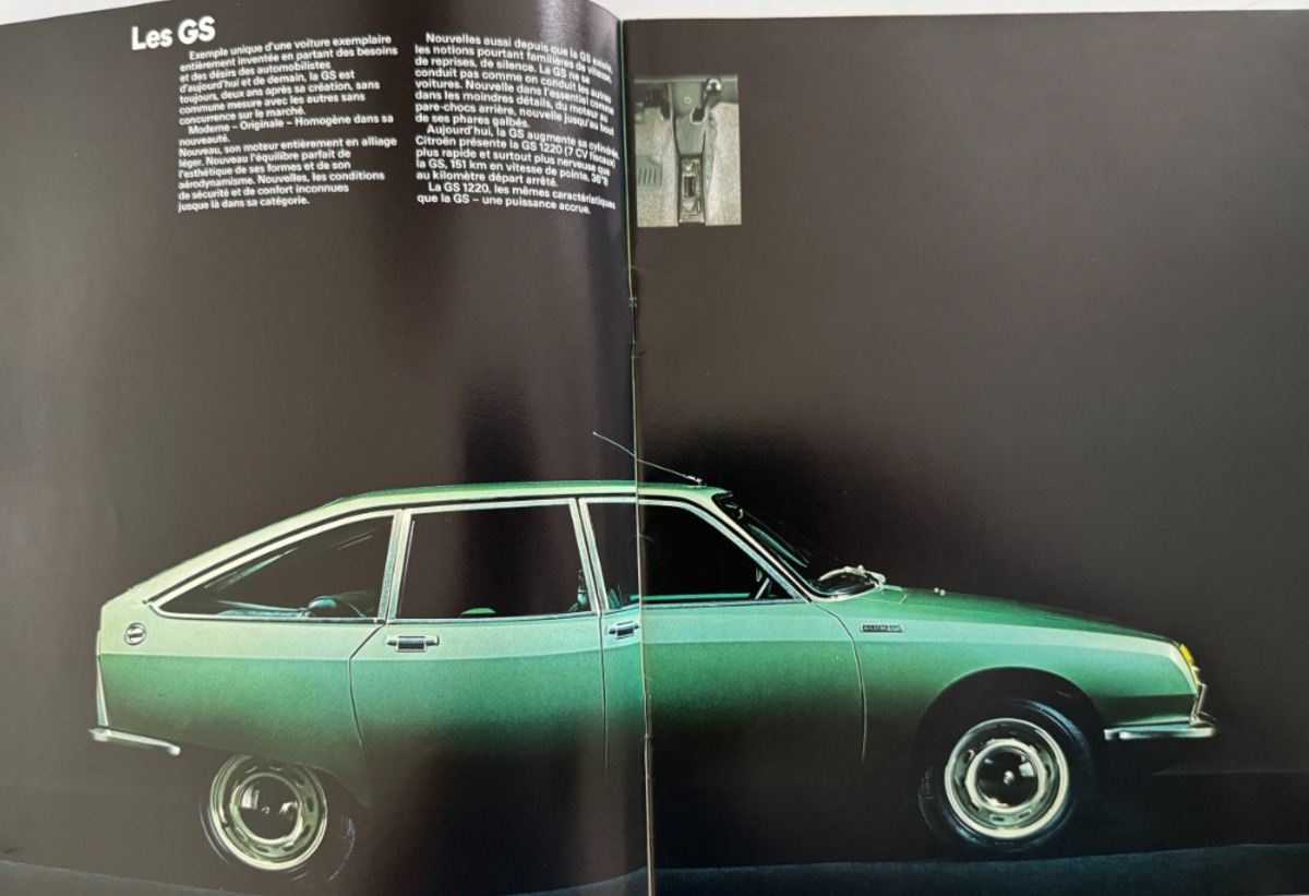 Catalogue Citroën GS - 1972 - Vue 2 - Auto