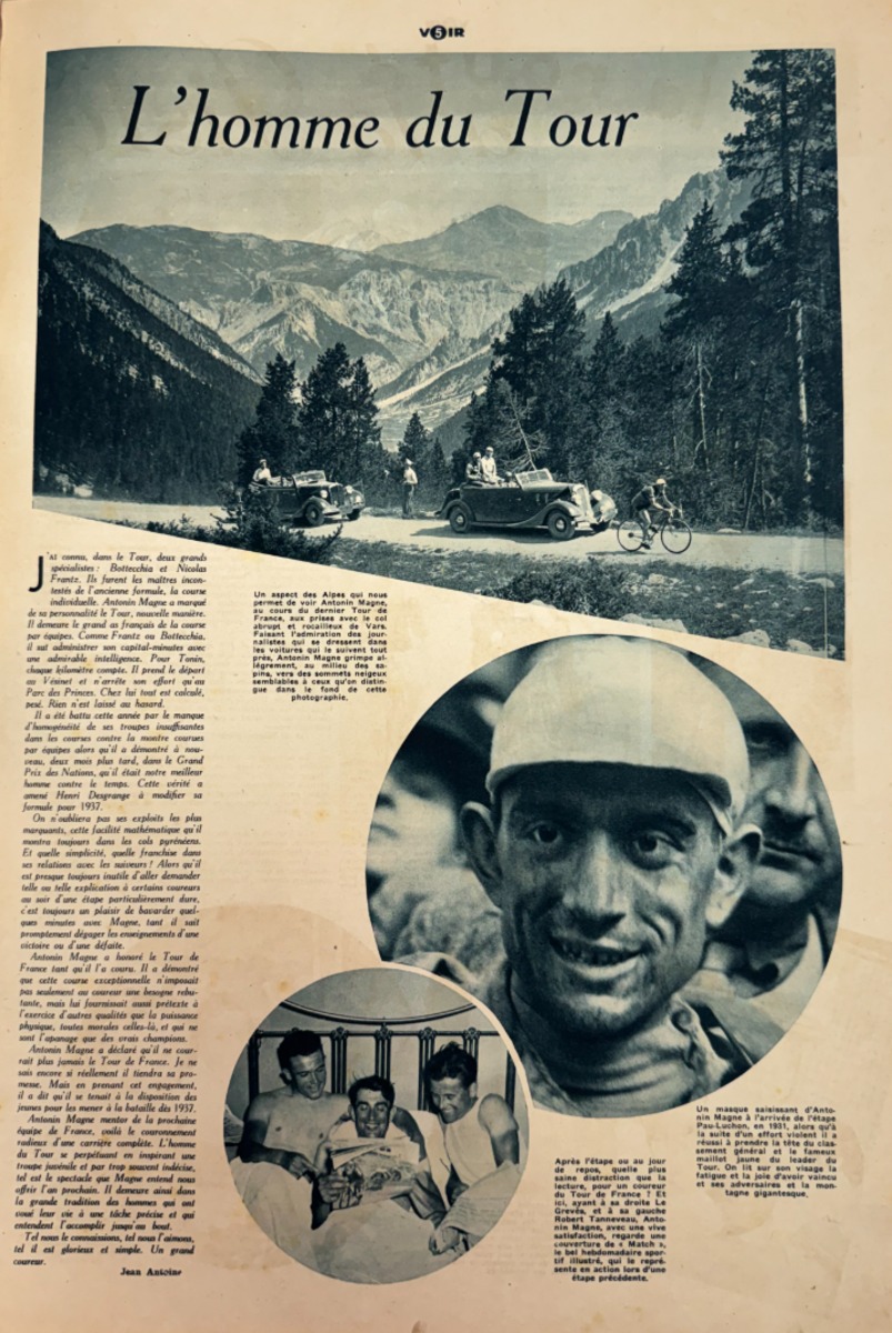 1936 Hommage a Antonin Magne - 2 fois vainqueur du Tour de France - Numéro spécial - Vue 2 - Cyclisme