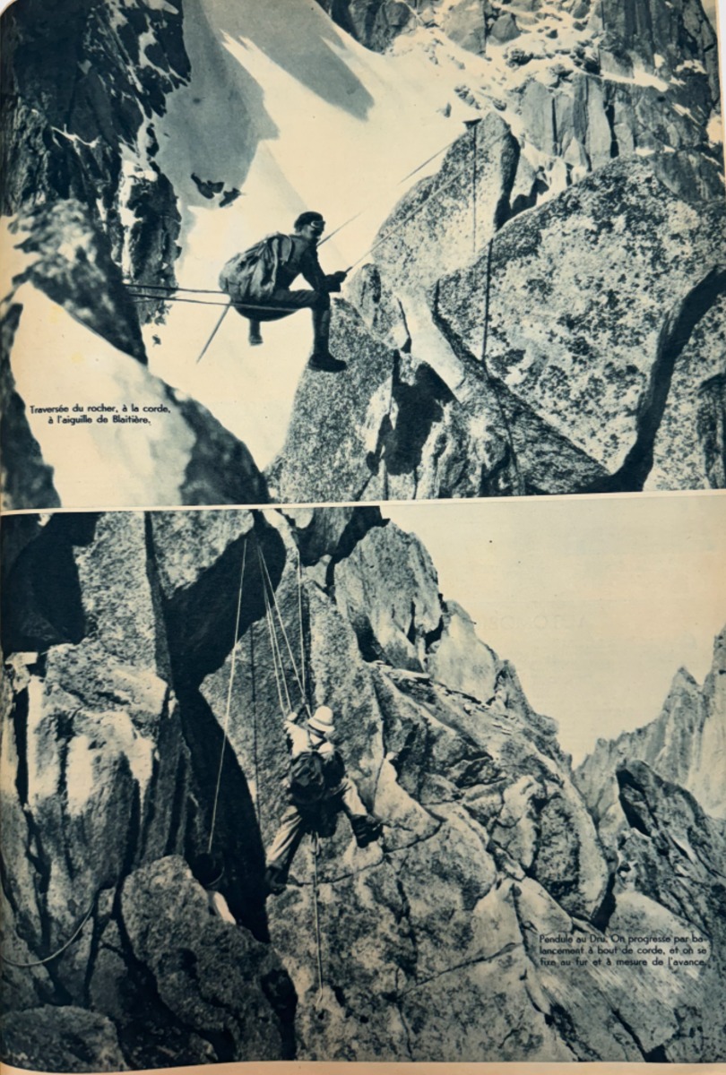 1936 Match l'intran - Alpinisme - montagne - les Alpes - Vue 3 - Autres sports