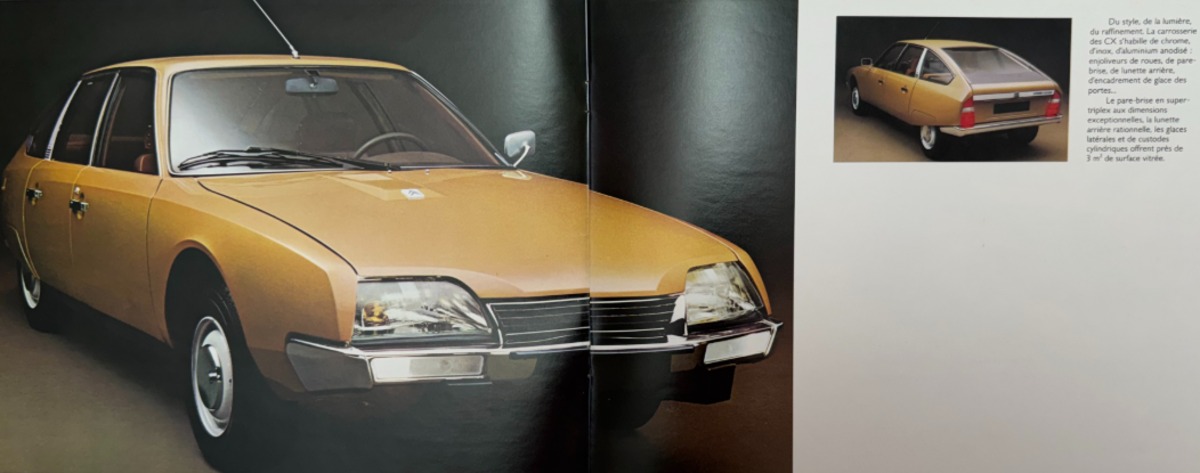 Catalogue Citroën CX 1974 - Vue 4 - Auto