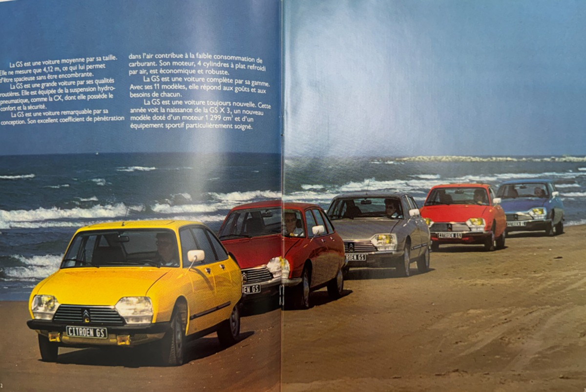 Catalogue Citroën GS Club - GSX3 - GS Pallas - GS Break 1979 - Vue 2 - Auto