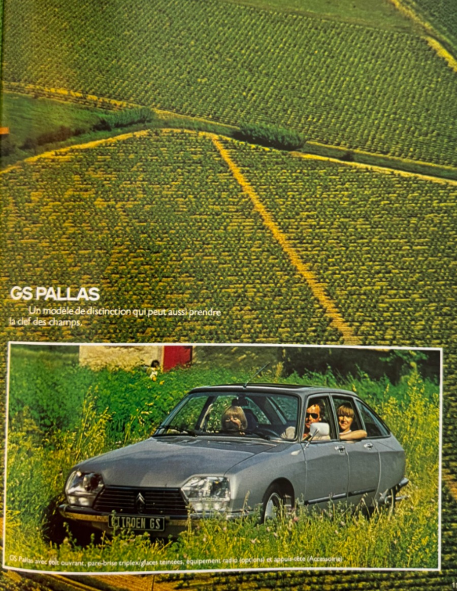 Catalogue Citroën GS Club - GSX3 - GS Pallas - GS Break 1979 - Vue 4 - Auto