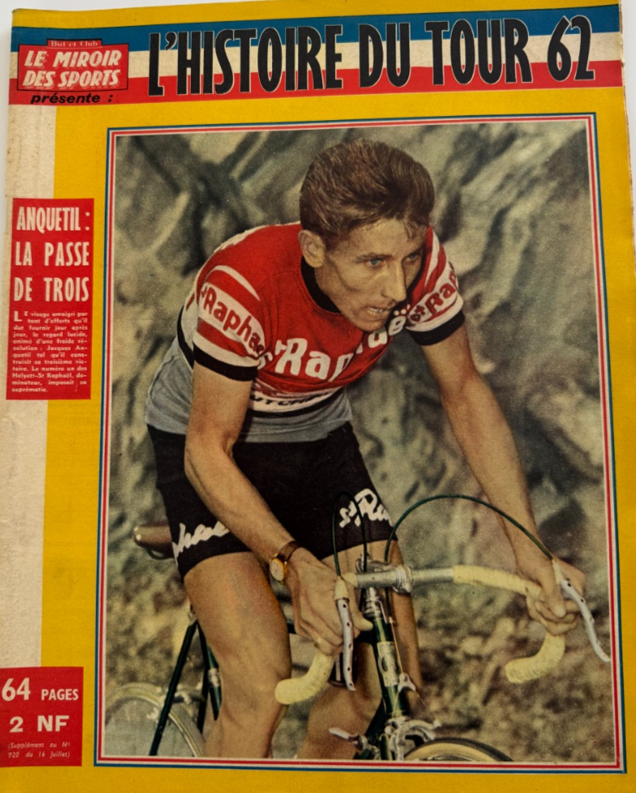 Miroir des sports 1962 - Tour de France 62 - Vainqueur Jacques Anquetil - Cyclisme authentique - Revue Vintage