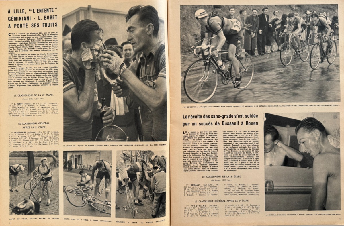Miroir des sports 1954 - Tour de France 54 - Vainqueur Bobet - Vue 3 - Cyclisme