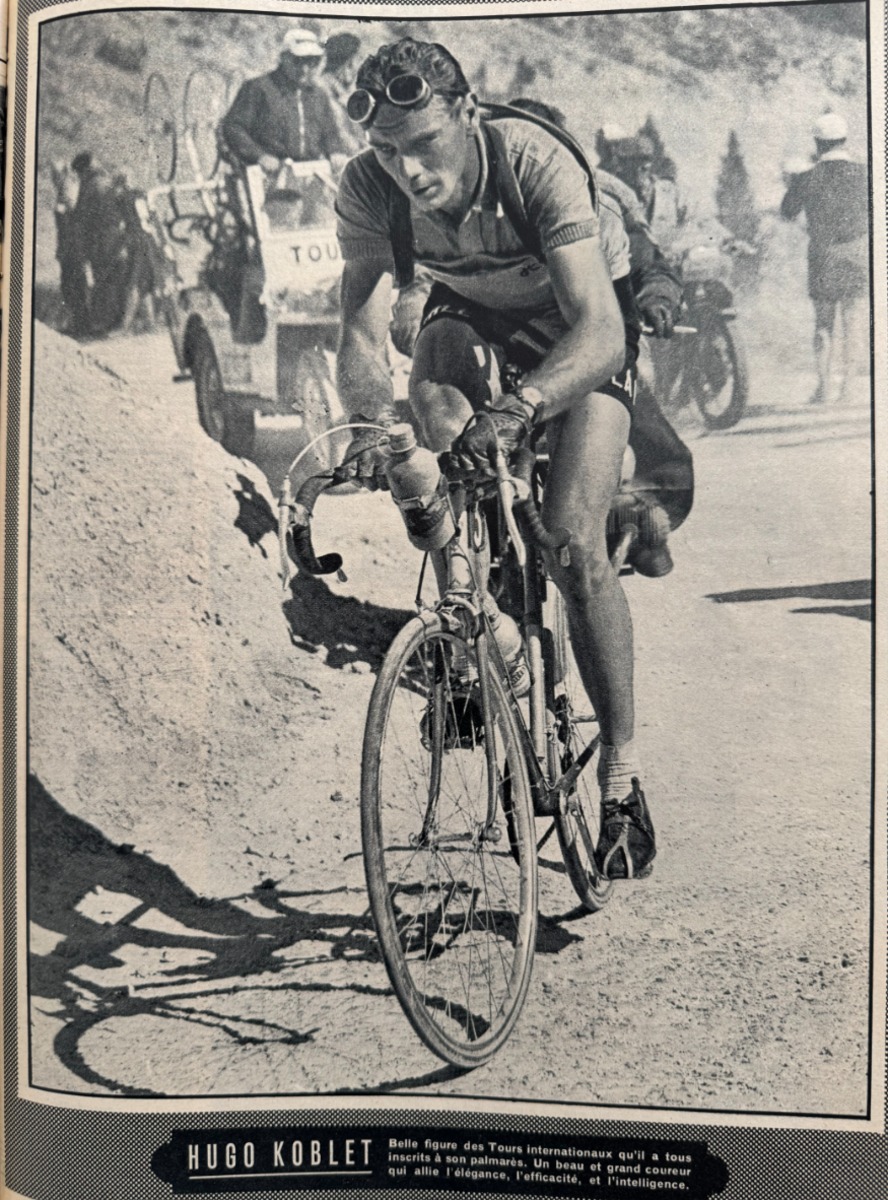 Miroir sprint 1954 -  Tour de France 54 - Vainqueur Louison Bobet - Vue 4 - Cyclisme