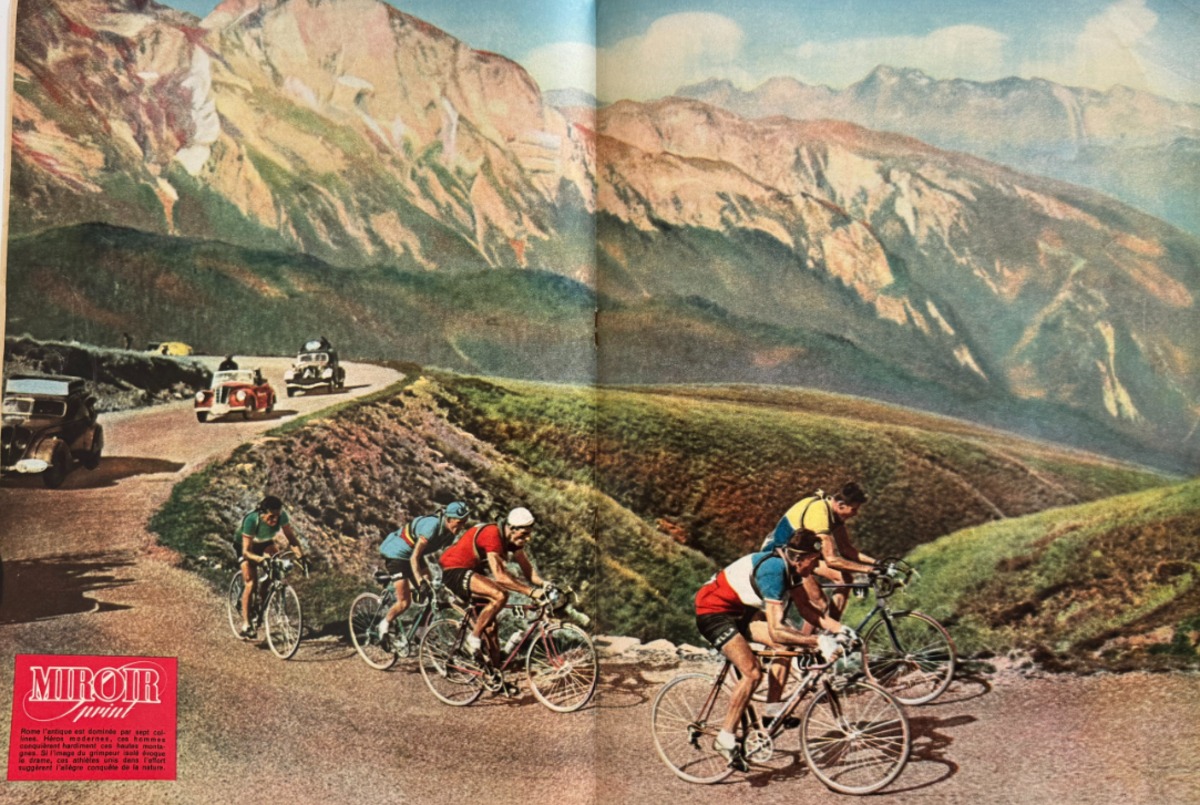 Miroir sprint 1951 - Tour de France 51 - Vainqueur Hugo Koblet - Vue 4 - Cyclisme