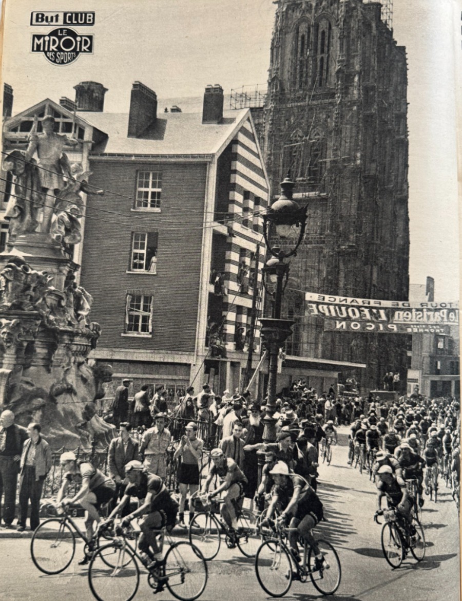 Miroir des sports 1952 - Tour de France 52 - Vainqueur Fausto Coppi - Vue 2 - Cyclisme