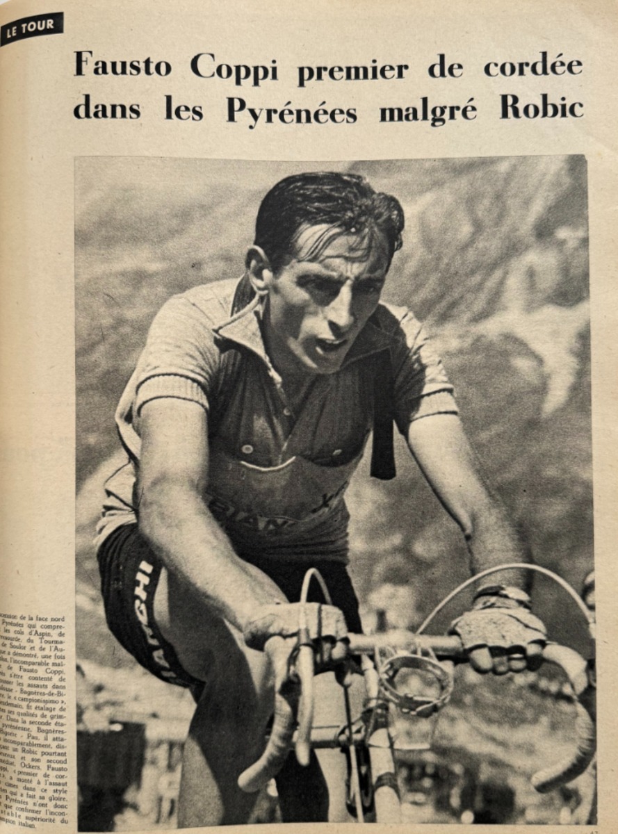Miroir des sports 1952 - Tour de France 52 - Vainqueur Fausto Coppi - Vue 5 - Cyclisme