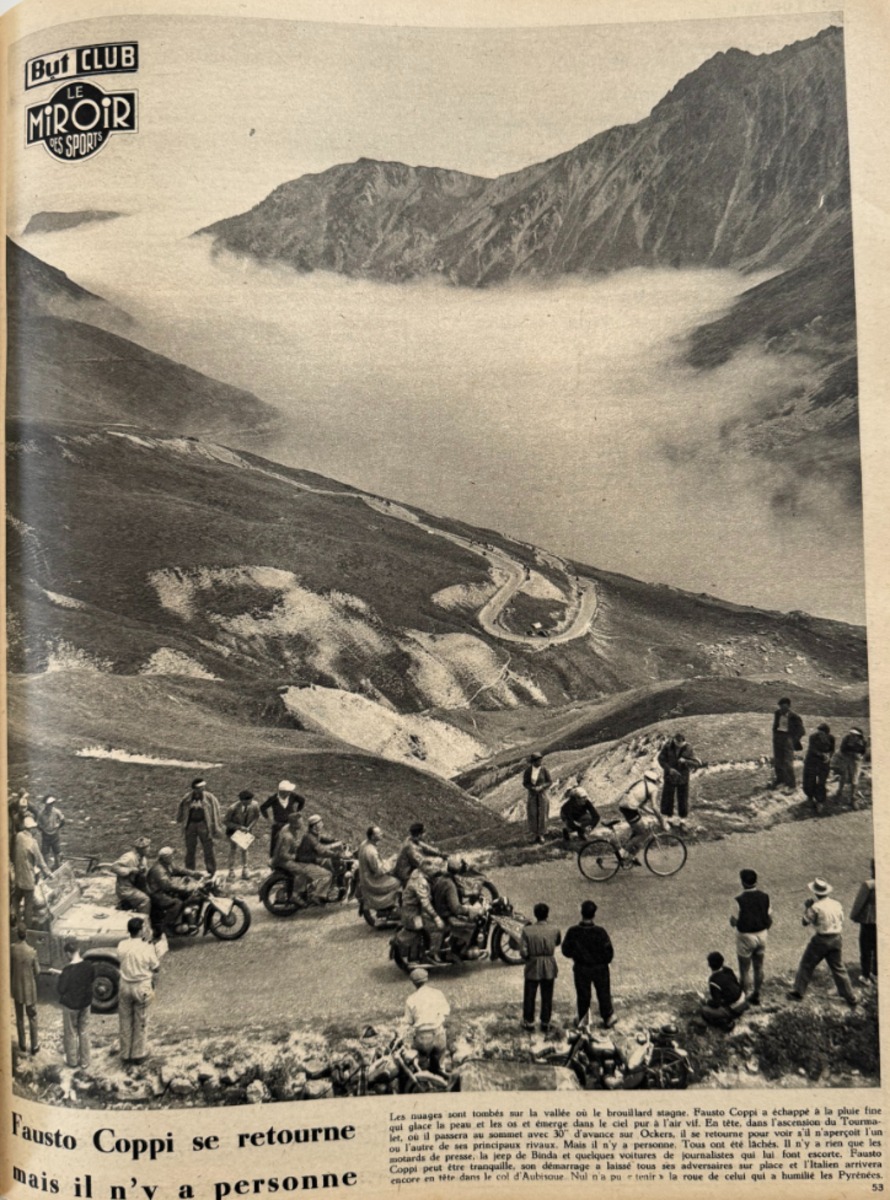 Miroir des sports 1952 - Tour de France 52 - Vainqueur Fausto Coppi - Vue 6 - Cyclisme