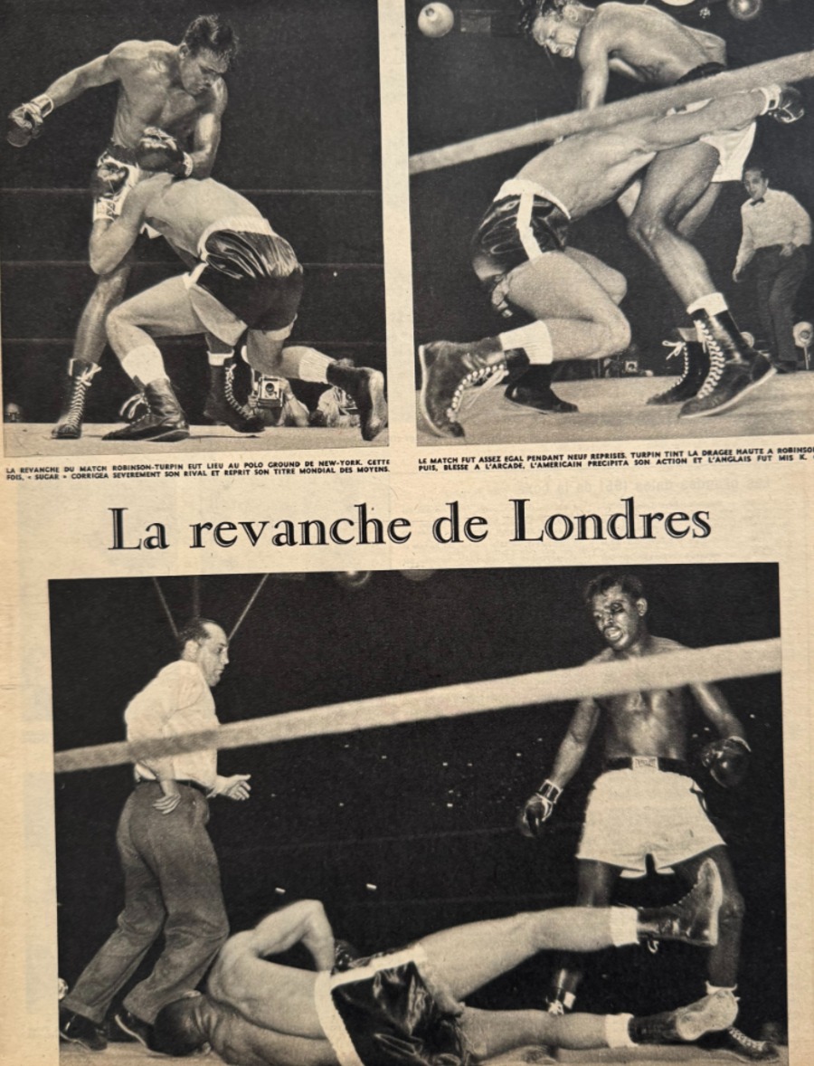 Miroir des sports 1951 - Les grands évènements sportifs de l'année 51 Athlétisme - Boxe - Vélo - Vue 5 - Autres sports