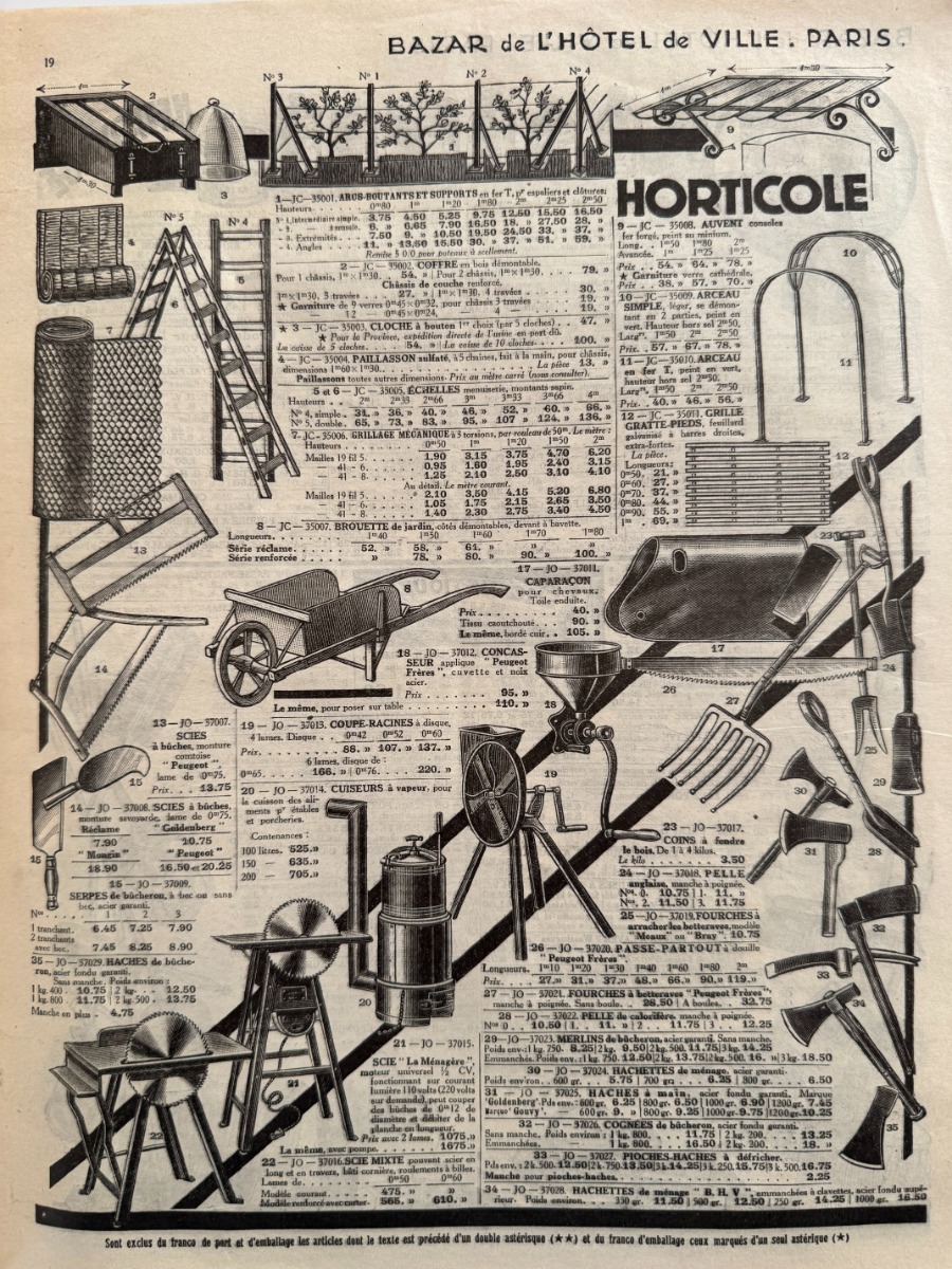 Catalogue Bazar de l'hôtel de ville - Ménage 1928 - Vue 4 - Grands Magasins