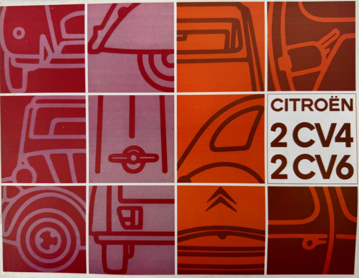 Catalogue Citroën 2 CV4 et 2 CV6 - Auto authentique - Revue Vintage