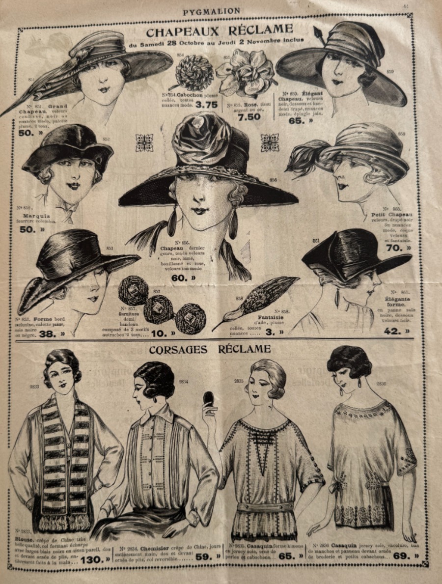 Catalogue Pygmalion - Mode - Vêtements - Chapeaux - Fourrures - Vue 5 - Grands Magasins