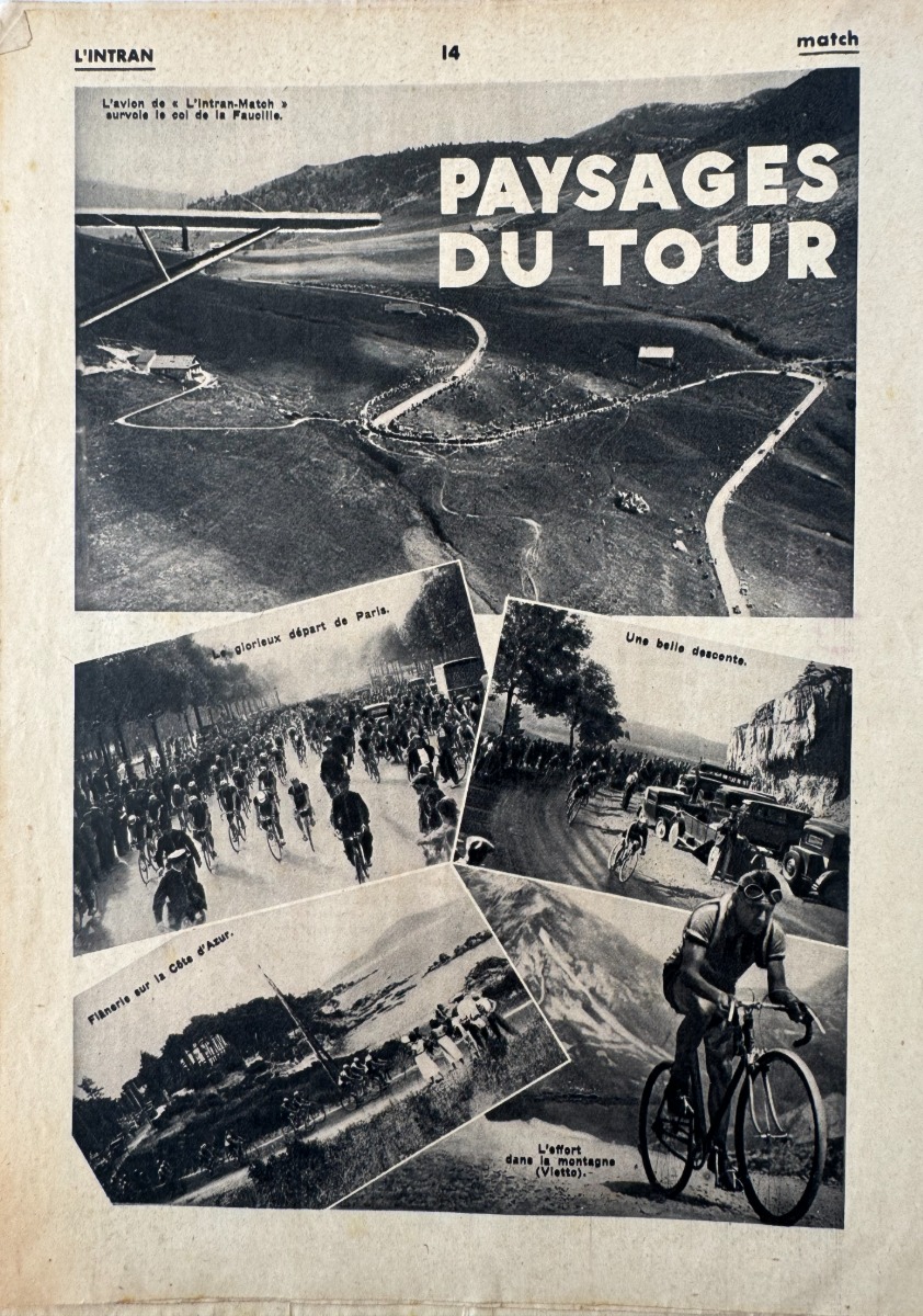 L'intransigeant - Match l'intran - Programme du Tour de France 1935 - N° spécial gratuit - Vue 5 - Cyclisme