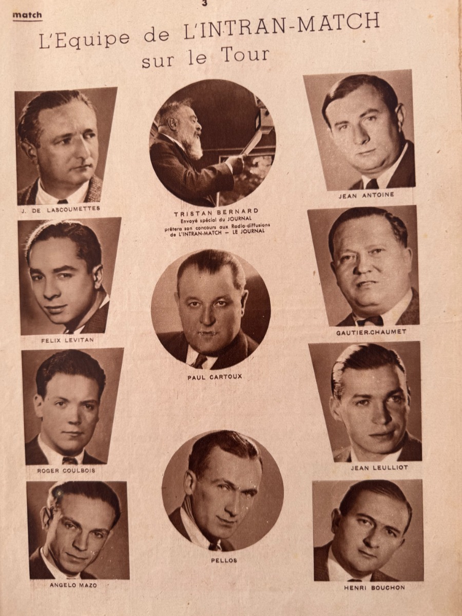 L'intransigeant - Match l'intran - Programme du 28eme Tour de France 1934 - N° spécial gratuit - Vue 4 - Cyclisme