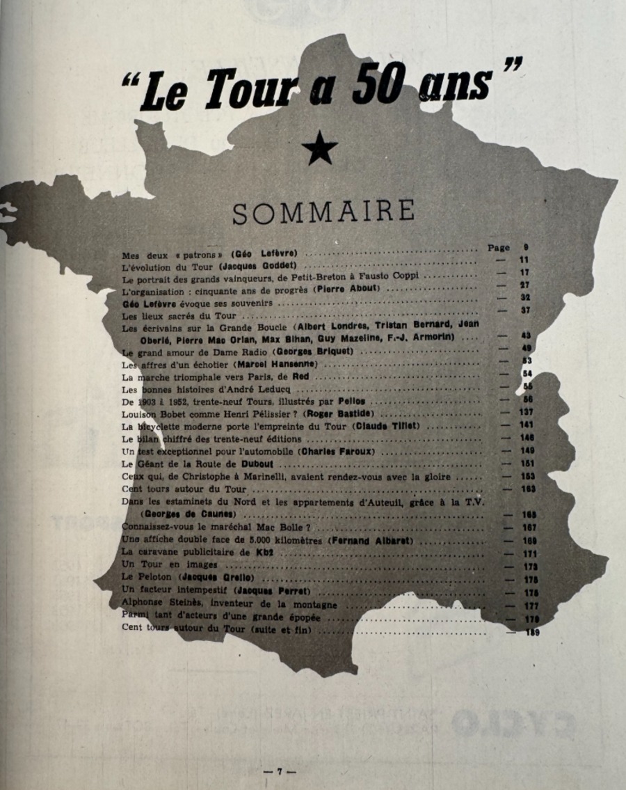 Le Tour de France a 50 ans - édition l'équipe 1953 - Vue 2 - Cyclisme