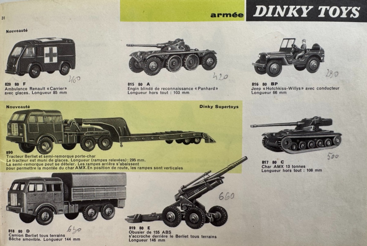 Catalogue Meccano Dinky Toys - Jouets - Train 1959 - Vue 4 - Divers
