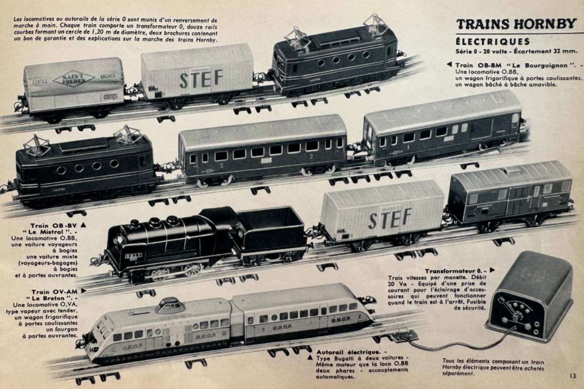 Catalogue Meccano Dinky Toys - Jouets - Train 1957 - Vue 2 - Divers