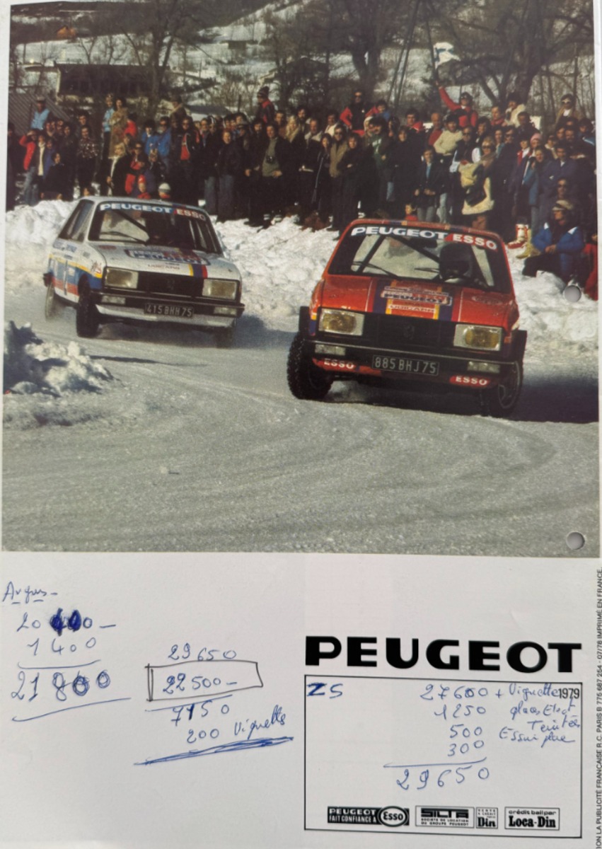 Catalogue Peugeot 104 ZL - ZS - année 1978 - Vue 4 - Auto