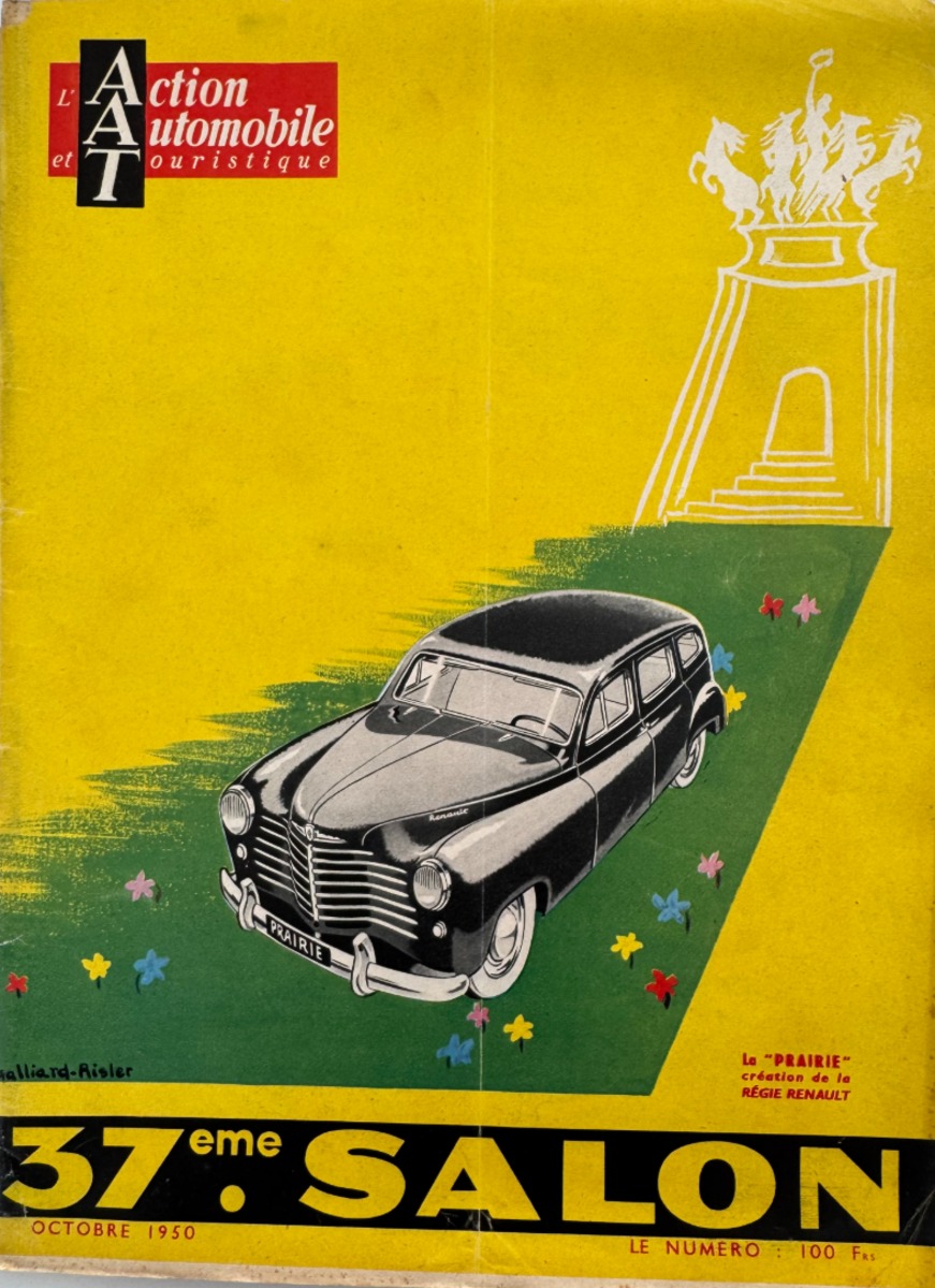 Salon de l'automobile 1950 - Auto authentique - Revue Vintage