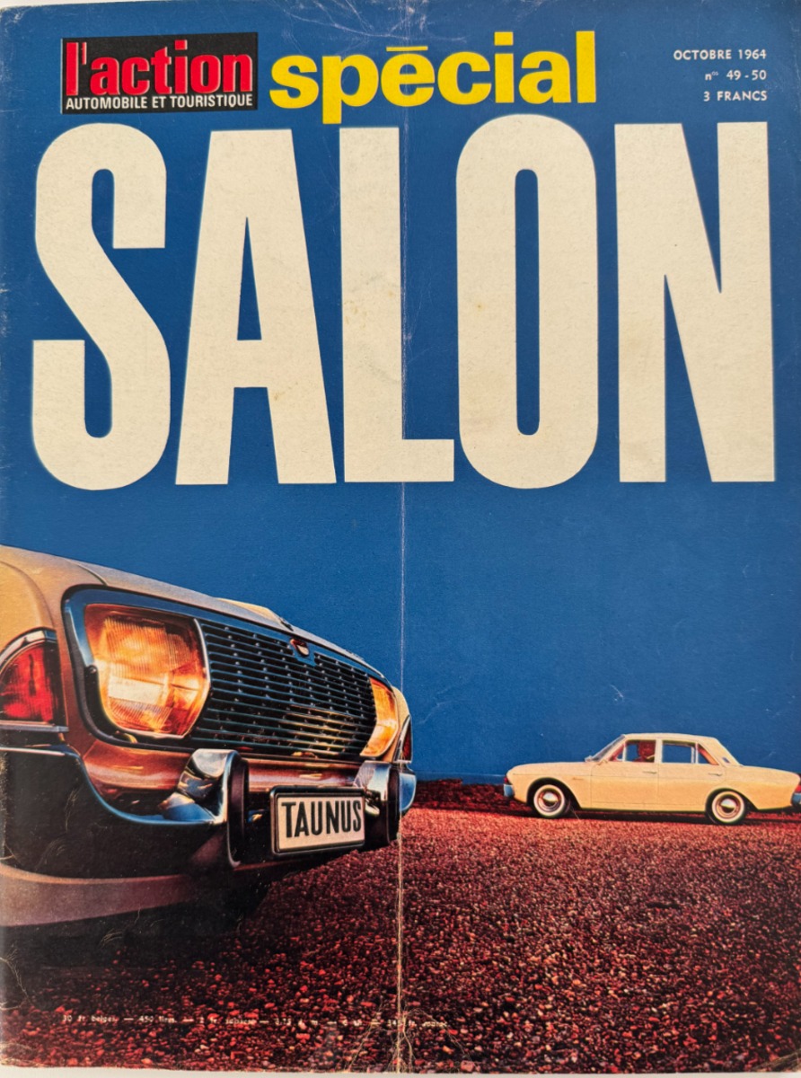 Spécial salon de l'automobile 1965 - Auto authentique - Revue Vintage