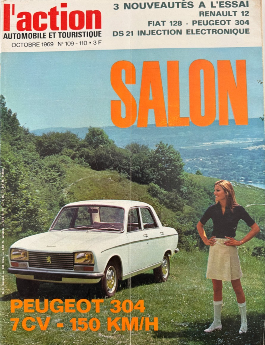 Spécial salon de l'automobile 1970 - Auto authentique - Revue Vintage
