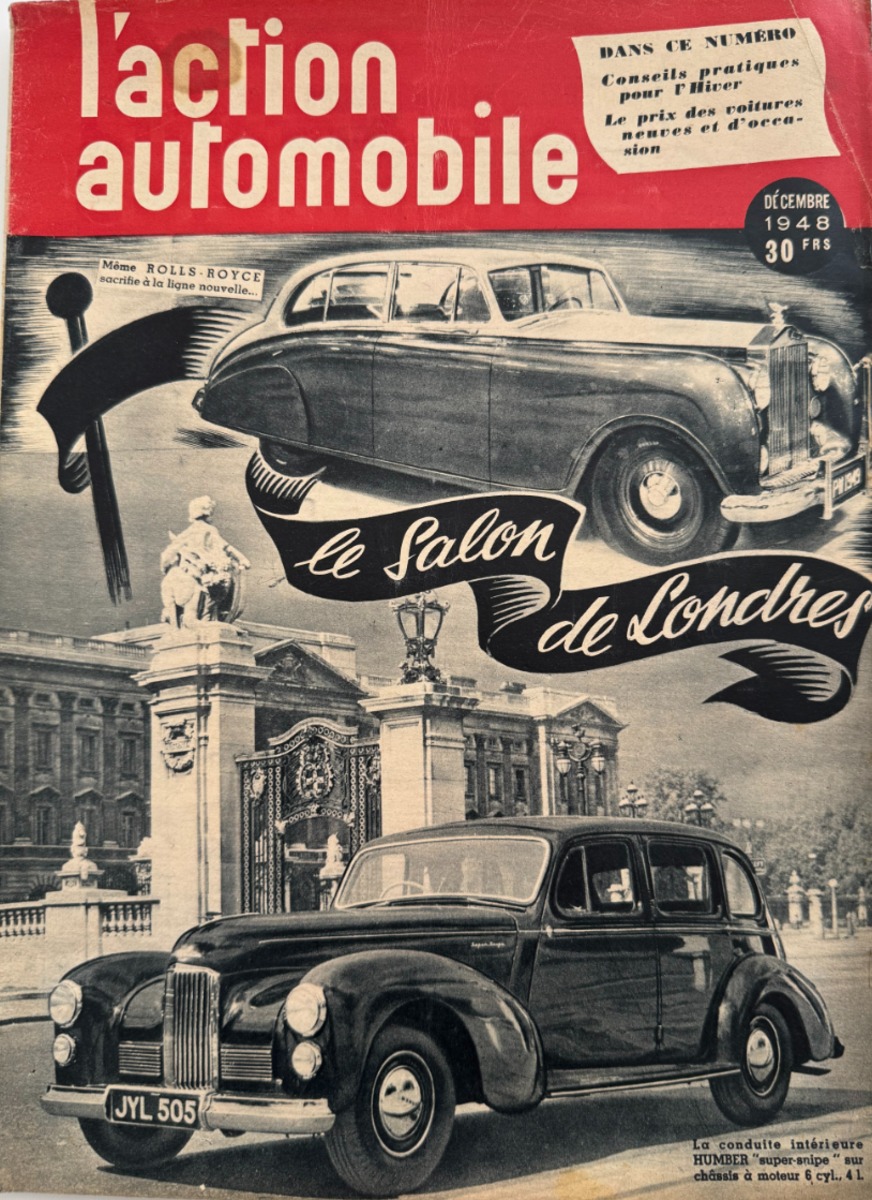 Salon de l'automobile 1948 - Auto authentique - Revue Vintage
