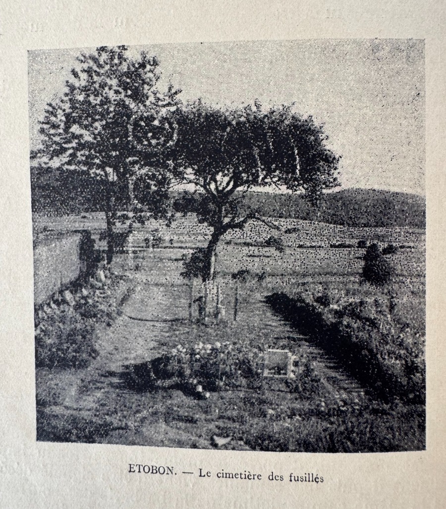 Etobon village de terroristes - La Tragédie des crimes Nazis - Chenebier - Vue 4 - Haute-Saône