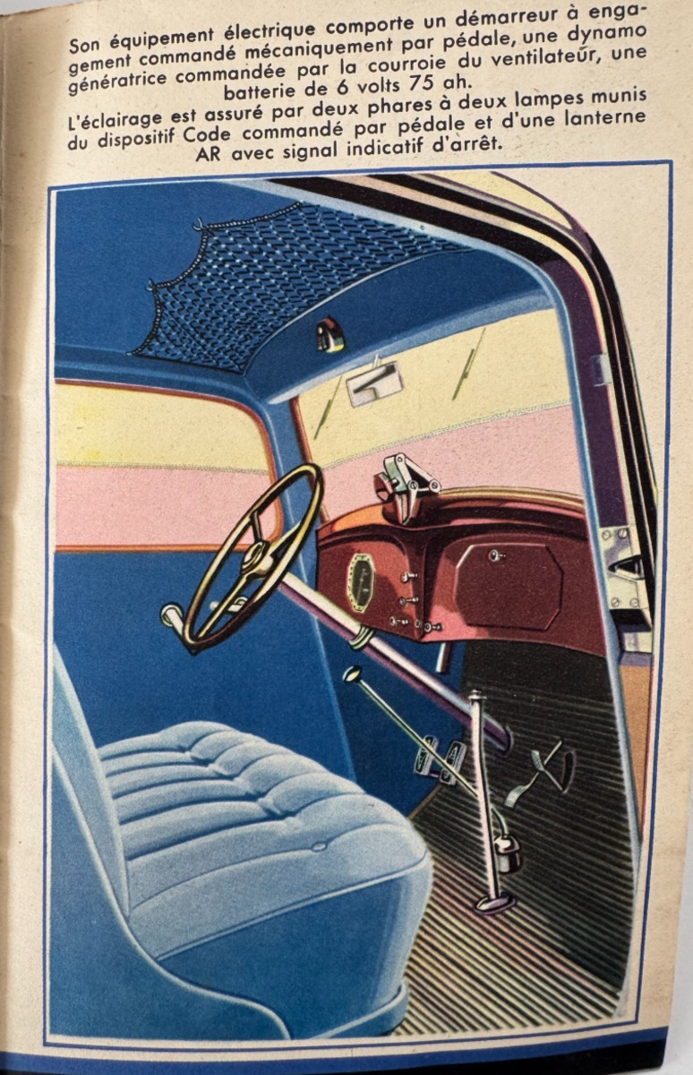 Catalogue Renault la Primaquatre 4 cylindres - 1934 - Vue 2 - Auto