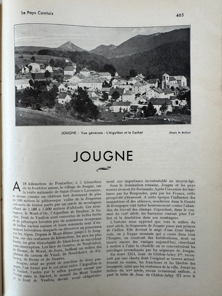 Le Pays Comtois - Pontarlier et le haut Doubs 1935 - Malbuisson - Jougne - l'absinthe - - Vue 6 - Doubs
